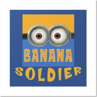 MINIONS USA SOLDIER Posters and Art